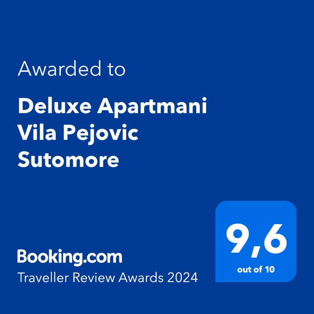 Deluxe Apartmani Vila Pejovic Sutomore Ngoại thất bức ảnh